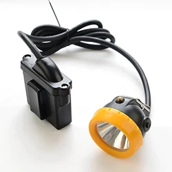 Impermeável LED Miner Light, lâmpada de segurança Cap, farol de mineração, 3W, KL5M, KL8M, KL12M