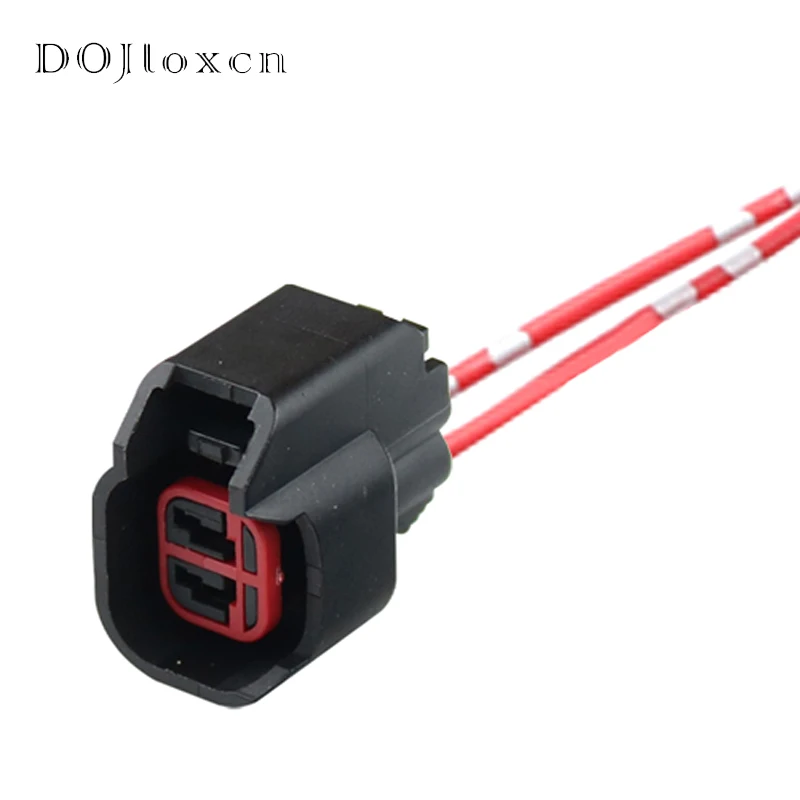 1/5/10/20/50 Sets 2 Pin 7283-5967-30 Wiring Harness Plug EV6/EV14 Car Fuel Injector Connector For Dodge LS2 LS3 GM Mazda 6 Ford