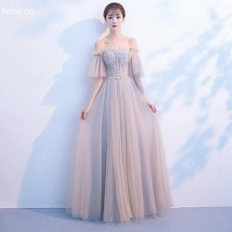 Annual Meeting Birthday Party Dress Female Clothing Couture Noble Elegant Gown Temperament Casual