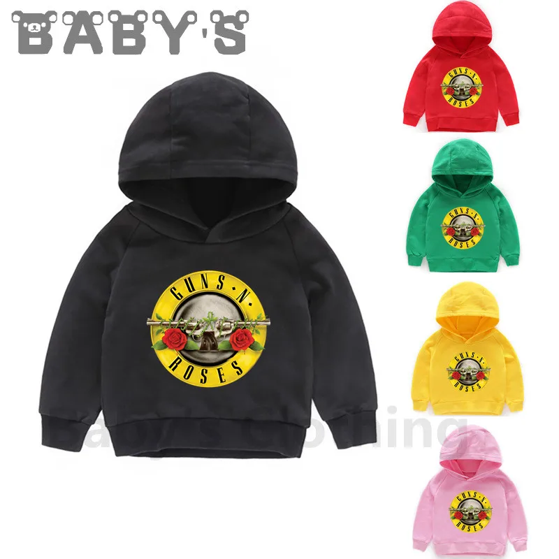 

Rock Band Gun N Roses Kids Hoodies Fashion Cool Sweatshirts Cartoon Boys Clothes Children Outwear Baby Girls Autumn Tops,KMT5196