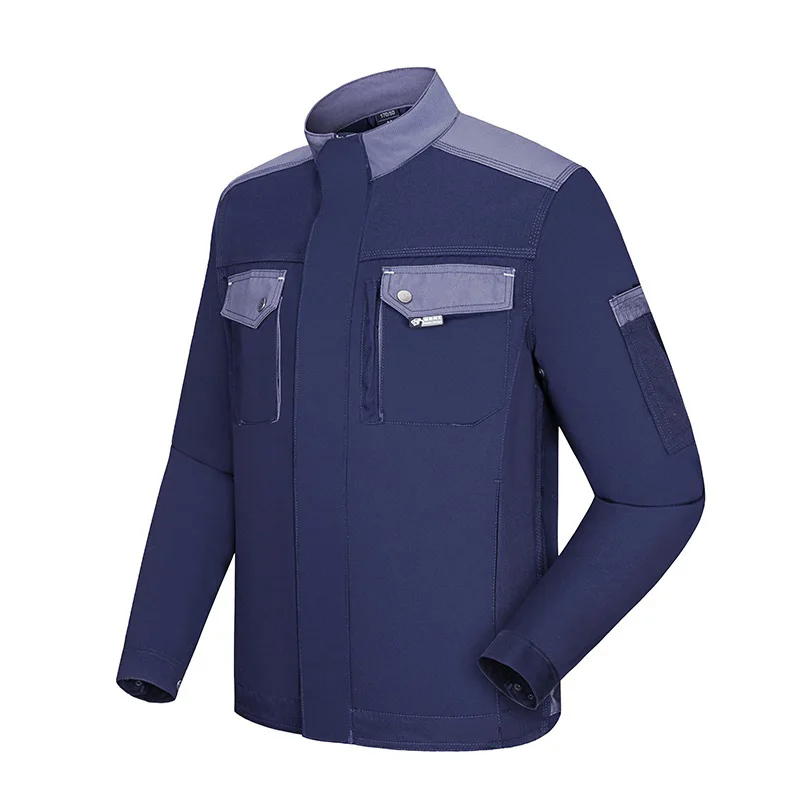 Welding SuitWork Clothes Men Jacket Protective Factory Repairman Tooling Welder Electrician Safety Male Workshop Durable Uniform