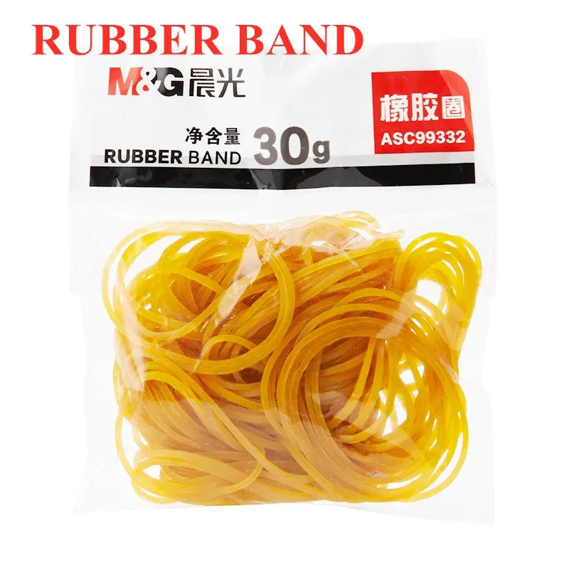 M&G Tube High Toughness High Strength Rubber Band 30g / Tube Repeated Stretching Not Easy To Break Office Supplies ASC99332