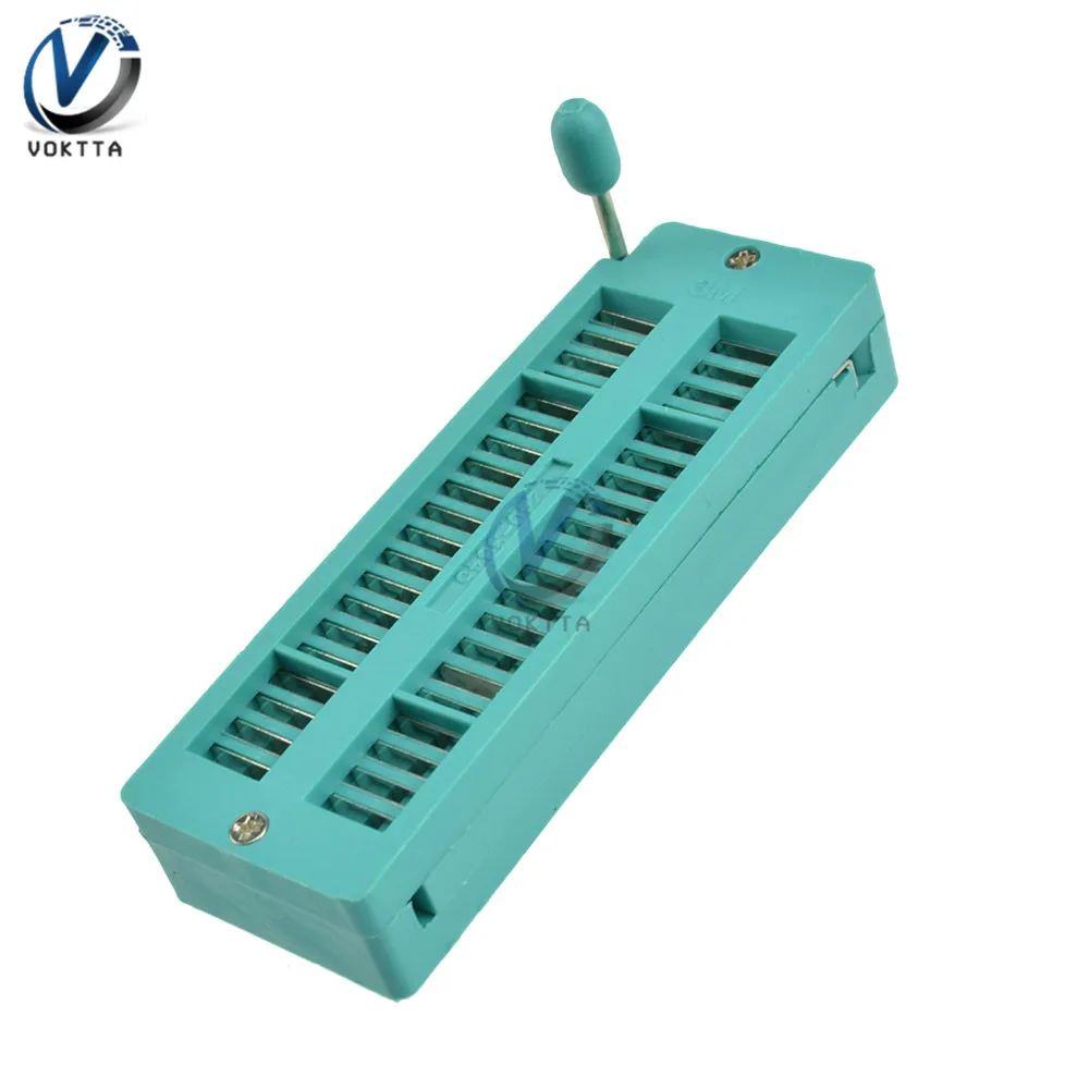 IC Lock Seat 3M Test Socket Wide / Narrow Body Universal 40-pin Lock Bridge Chip Test DIP Base Socket 3M Universal ZIF Socket