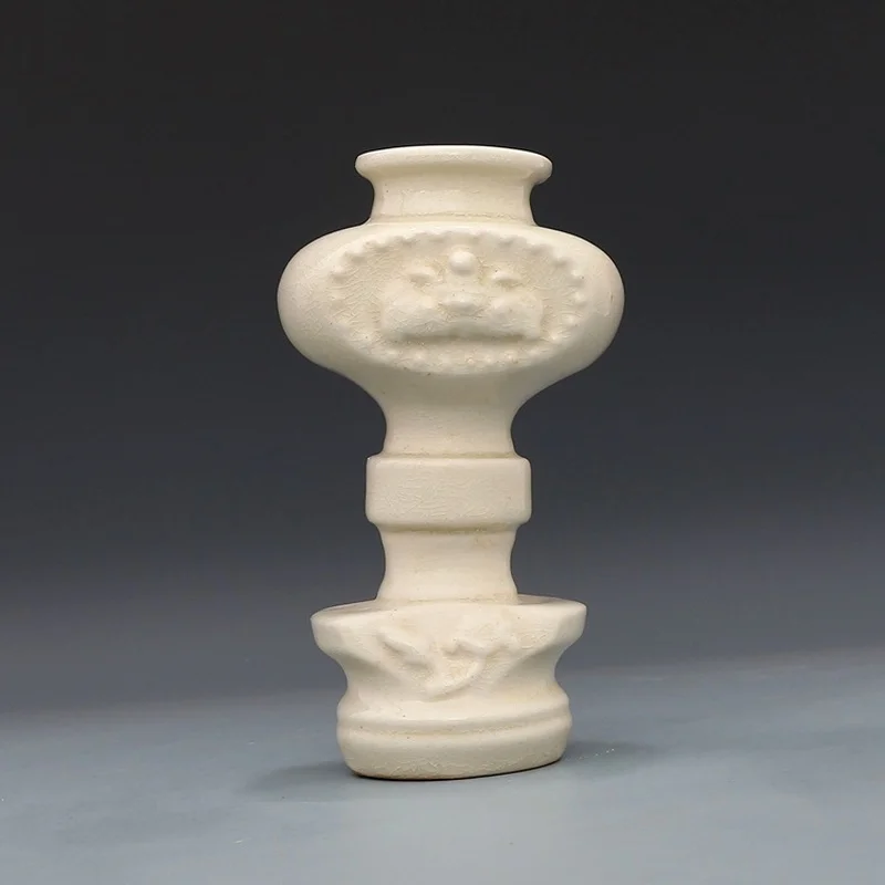 

Song Ding Ware Moon белый глазурь шаблон Круглый горлышко бутылка антикварный фарфор, антикварный античный фарфор старые товары