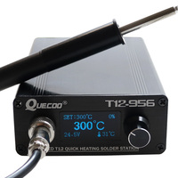 STC T12-956 Soldering Station Electronic Soldering iron OLED Digital station T12 solder iron tip welding tool with T12-P9 handle