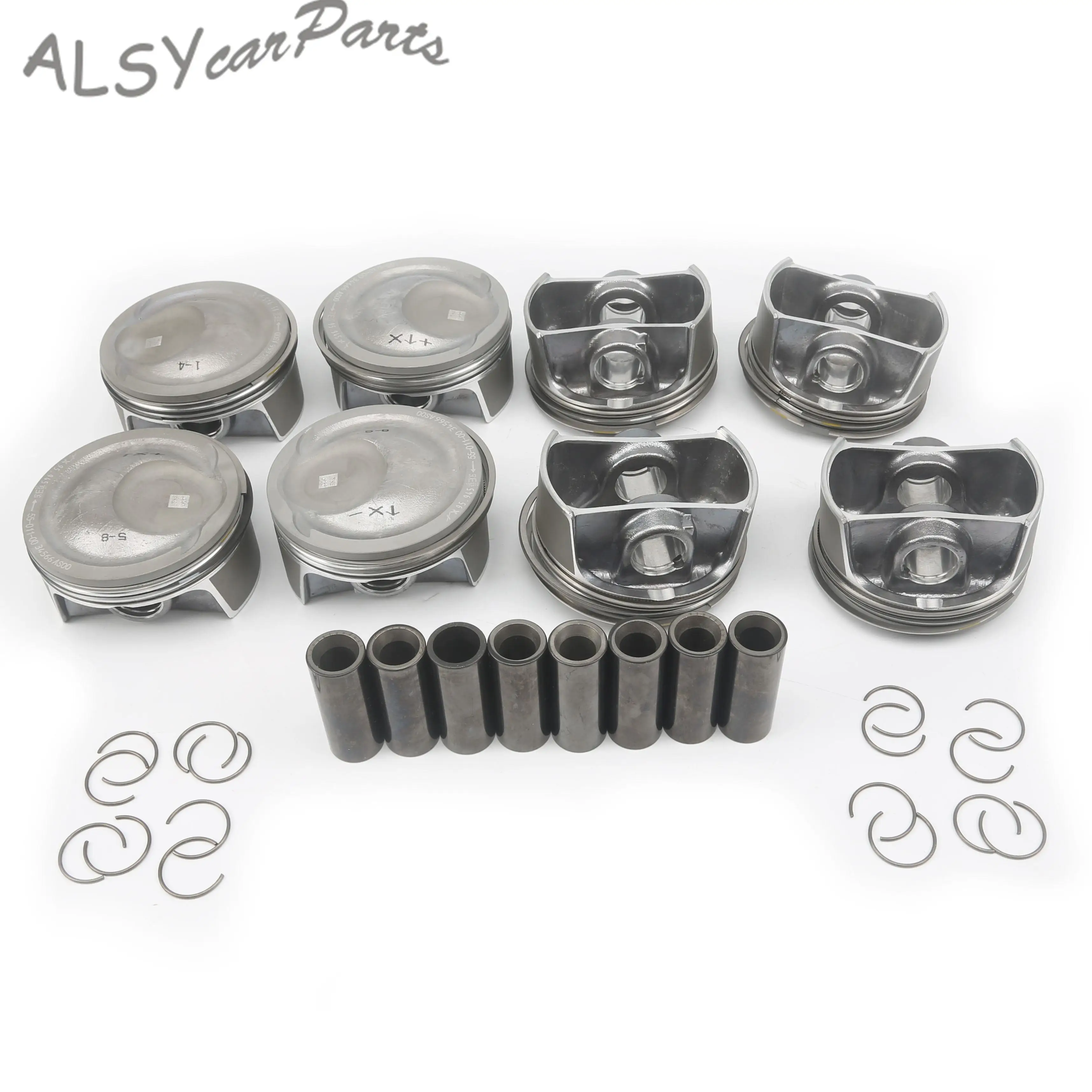 23MM STD Size Pistons & Piston Rings Kit 948 103 931 16 948 103 045 67 For Porsche Cayenne 92A 9PA Panamera 970 Turbo 4.8T V8