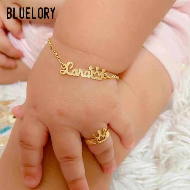 Gold bracelet for baby fashion girl