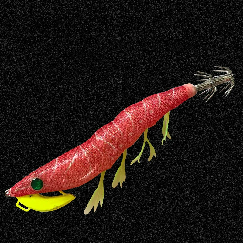 Egi 13cm Octopus Fishing Lures Hard Squid Jigs Shrimp Cuttlefish Squid Hook Rigs Artificial Bait Sea Fishing