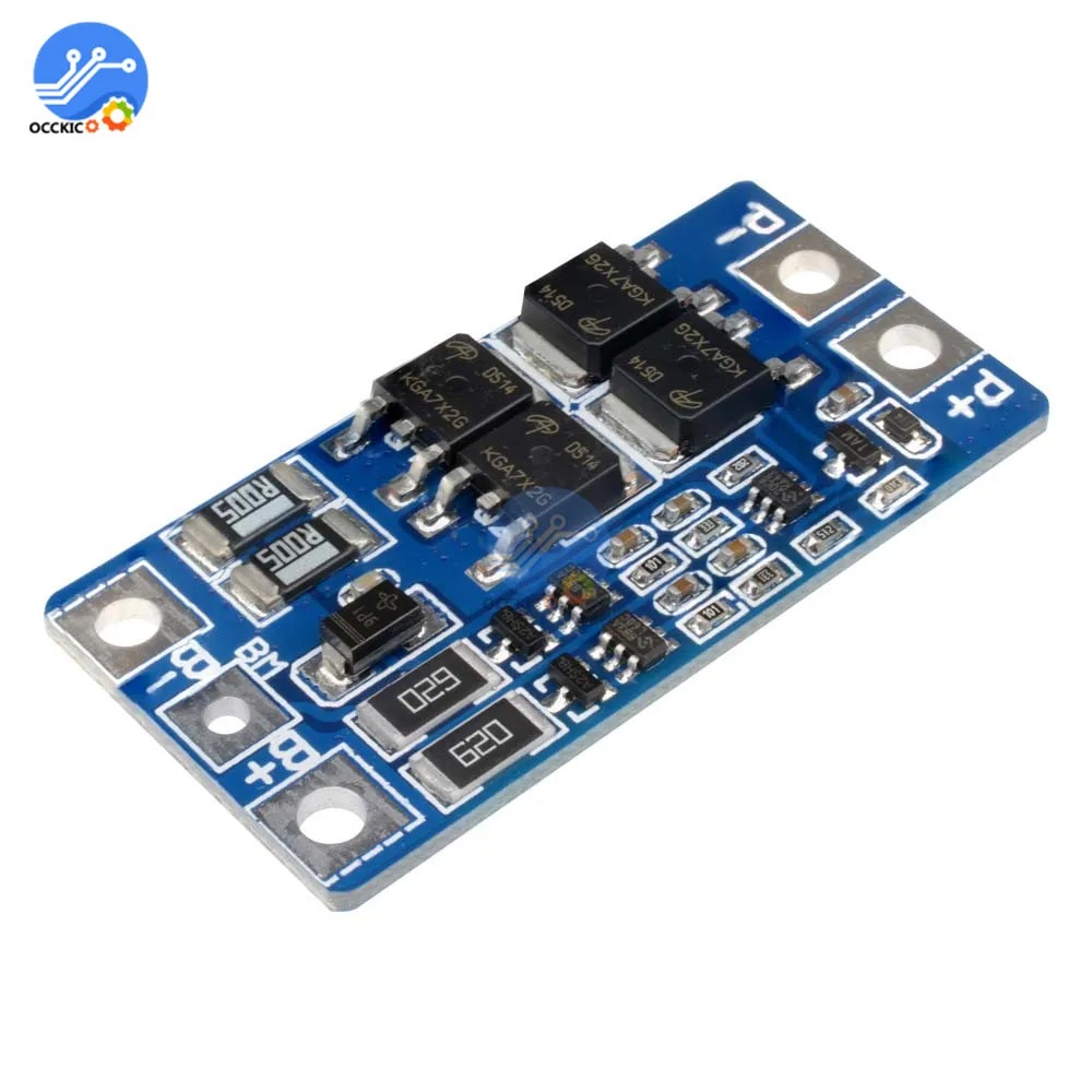 BMS 2S 10A 8.4V 7.4V 18650 Lithium Battery Protection Board PCM PCB Battery Balancer Li-ion Lipo for 18650 Charging