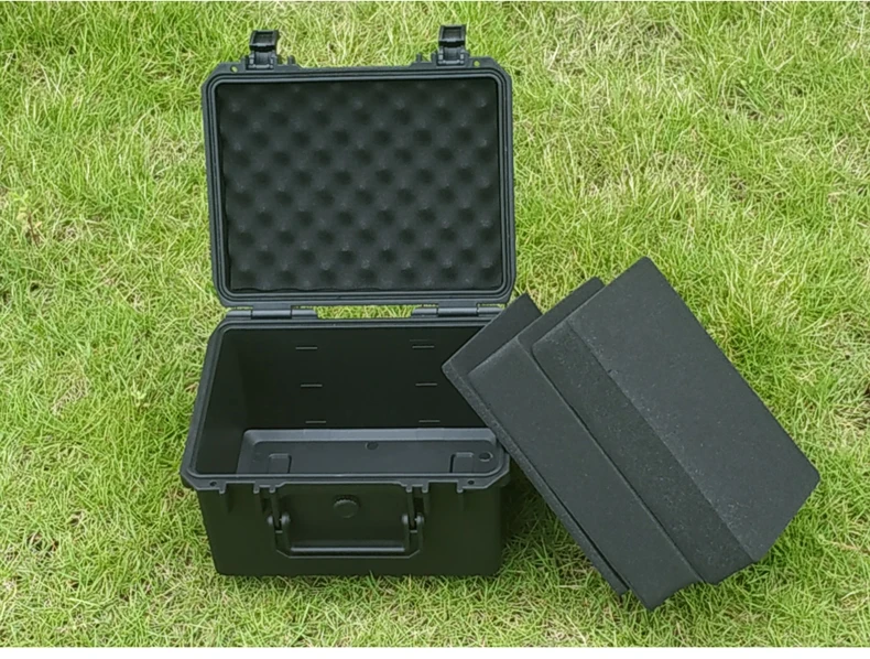 ToolBox 275x235x166mm Instrument Plastic Sealed Waterproof Shockproof Safety Equipment Case Portable Hard Box With Foam Inside