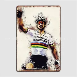 The Cyclist Sagan Peter Metal Sign Club Pub Garage Funny Plaques Tin Sign Posters