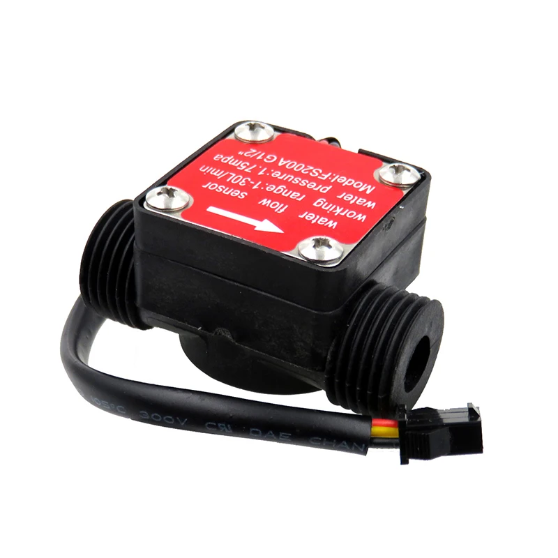 1/2" 3/4" Gear Flowmeter Hall Flow Sensor Milk Chemical Oil Flow Meter Flow Sensor Switch For Viscous Liquid DC5~18V