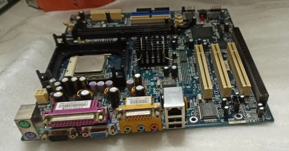 GA-8ILMI REV1.1 100% OK IPC Mainboard replace  845GL 845 industrial motherboard with CPU VGA 3*PCI 1*ISA IPC Board