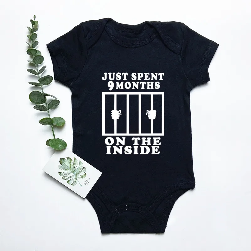 

Милый подарок для новорожденных, наряды для маленьких девочек и мальчиков с коротким рукавом и надписью, одежда для детей, милая одежда для малышей