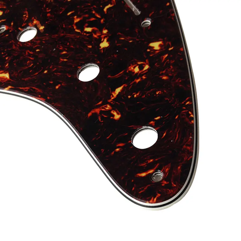 Fei Man-Strat SSS Pickguard para Fender Vtec, Peças de guitarra, 8 furos de parafuso, série clássica, Vintage \'50S, \'57S