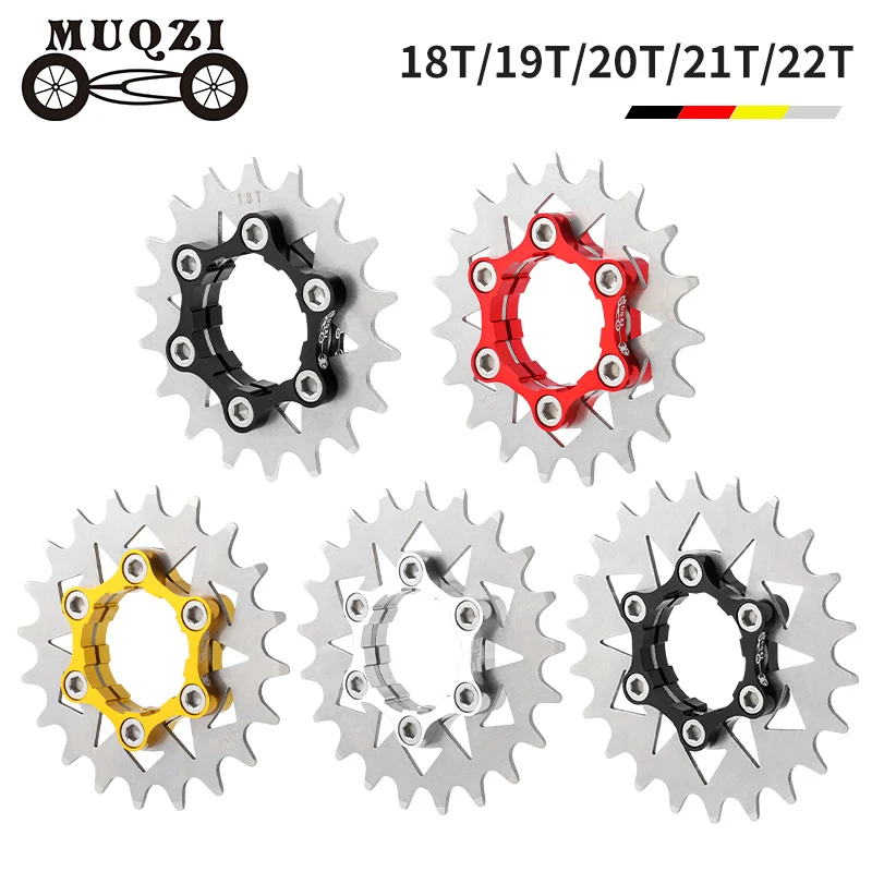 MUQZI Single Speed Conversion Kit Single Speed Cassette Cog 18T 19T 20T 21T 22T MTB Freewheel Bike Sprocket