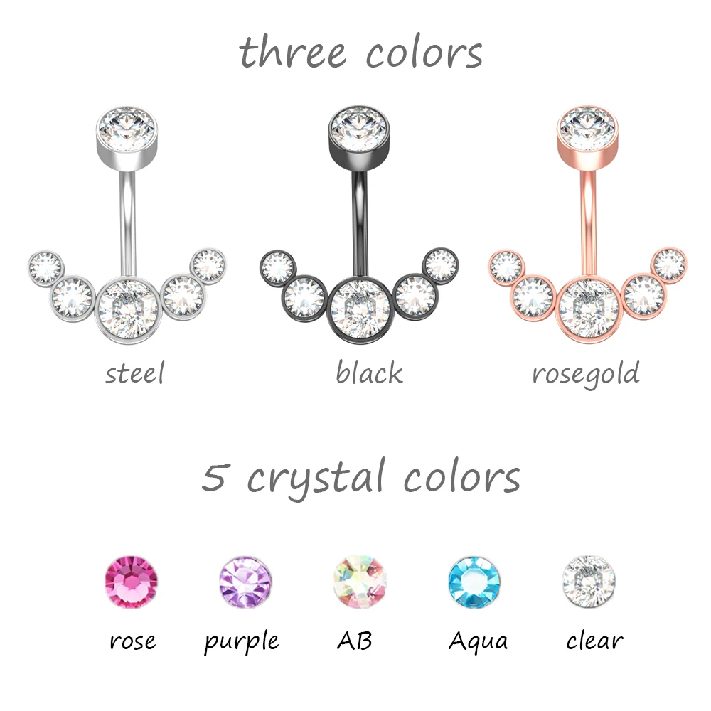 Thumbnail 2 - #88 Belly Button Rings List of Top Picks