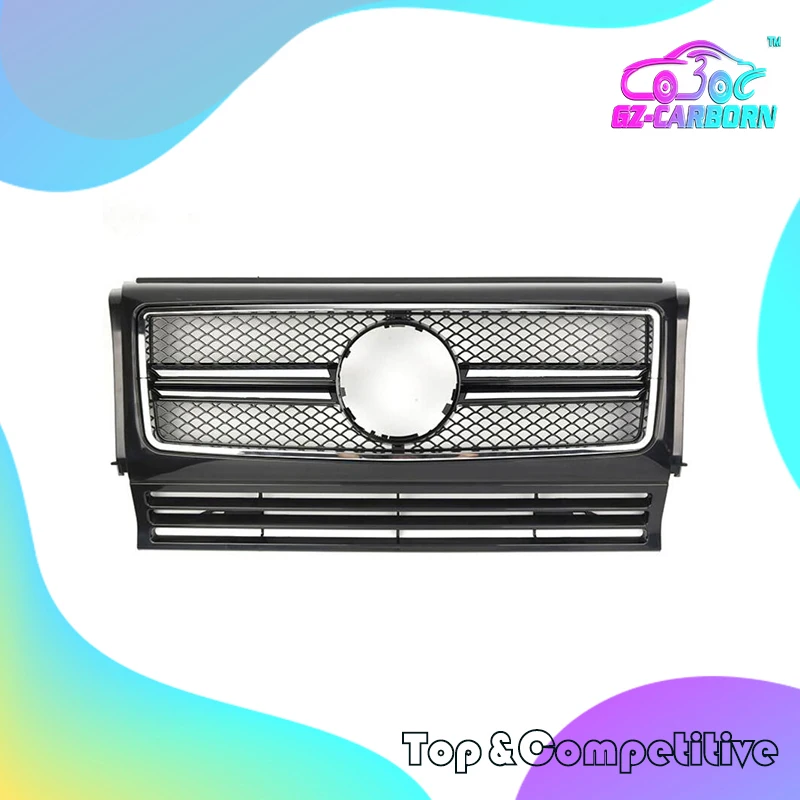 

For Mercedes Benz G-Class W463 G500 G63 G65 G800 Grill 1990-2018 SL Style Front Racing Grille