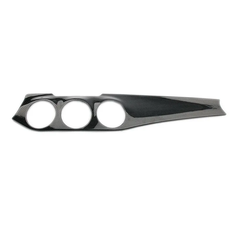 Carbon Look Opbergdeksel Voor Middenconsole – Past Op Mercedes A/GLA/CLA W176 A180 (2014-2018), ABS Kunststof, Zelfklevend