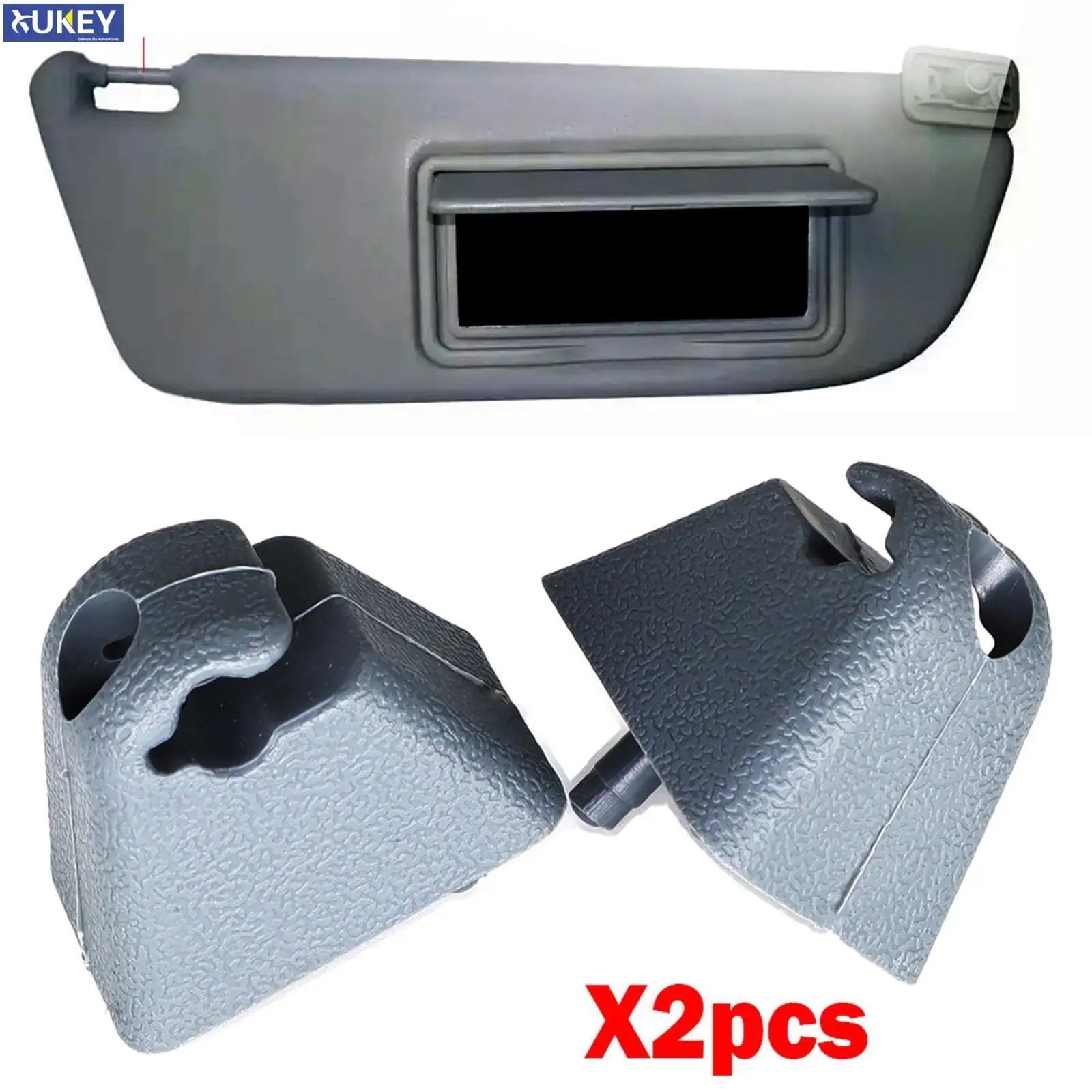 Soporte de montaje para visera solar, Clips para Opel, Vauxhall, Vectra, Vivaro, Astra, F, Corsa, Combo, B, Enix, Tigra, Senator, Cavalier, 2 unidades