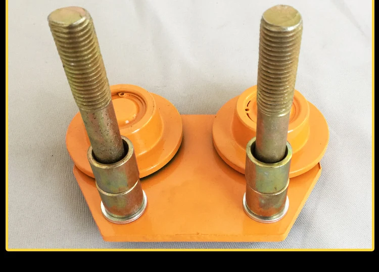 1 Ton Plain trolley manual hand Push beam monorail trolley lifting chain hoist chain block crane lifting sling