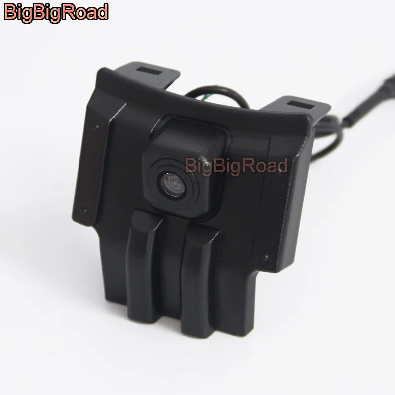 

BigBigRoad Car Front View Parking Logo Camera Night Vision Waterproof For Toyota Land Cruiser Prado 150 LC150 2018 2019 2020