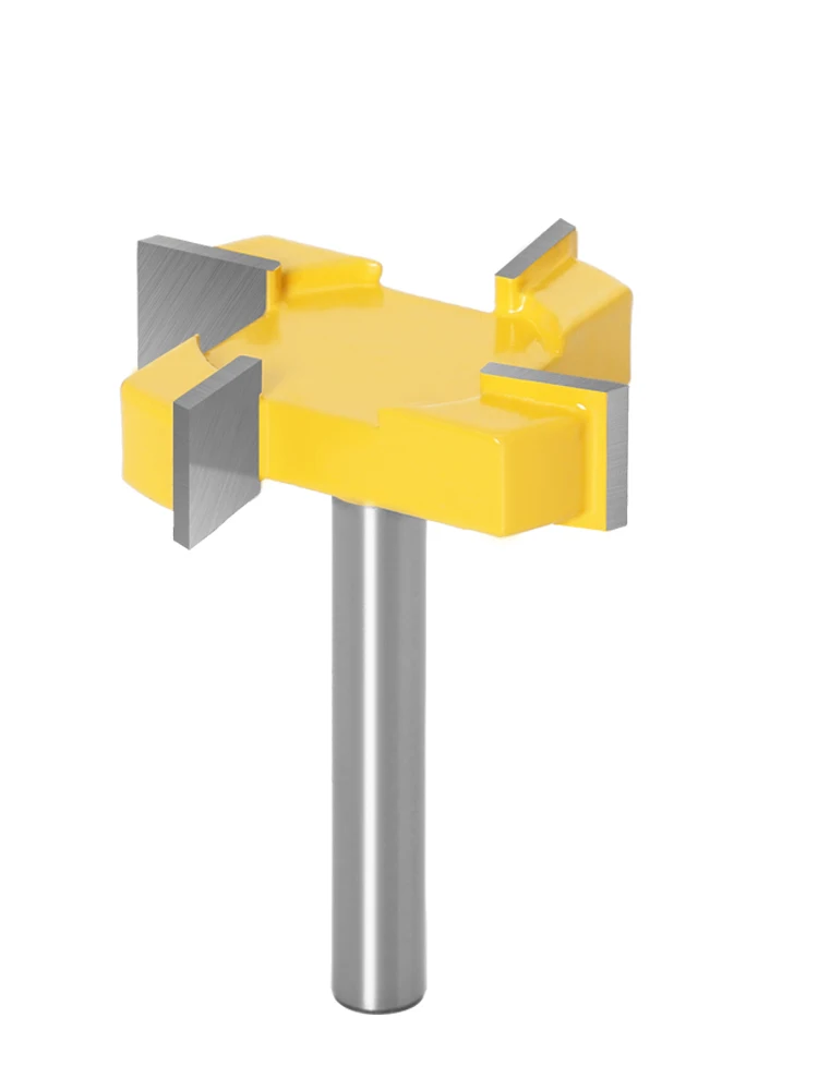 Imagem -06 - tipo t Slotting Cutter Ferramenta para Madeira Bits Roteador para Madeira Industrial Grade Fresa Edge mm 6.35 mm mm Shank 1pc