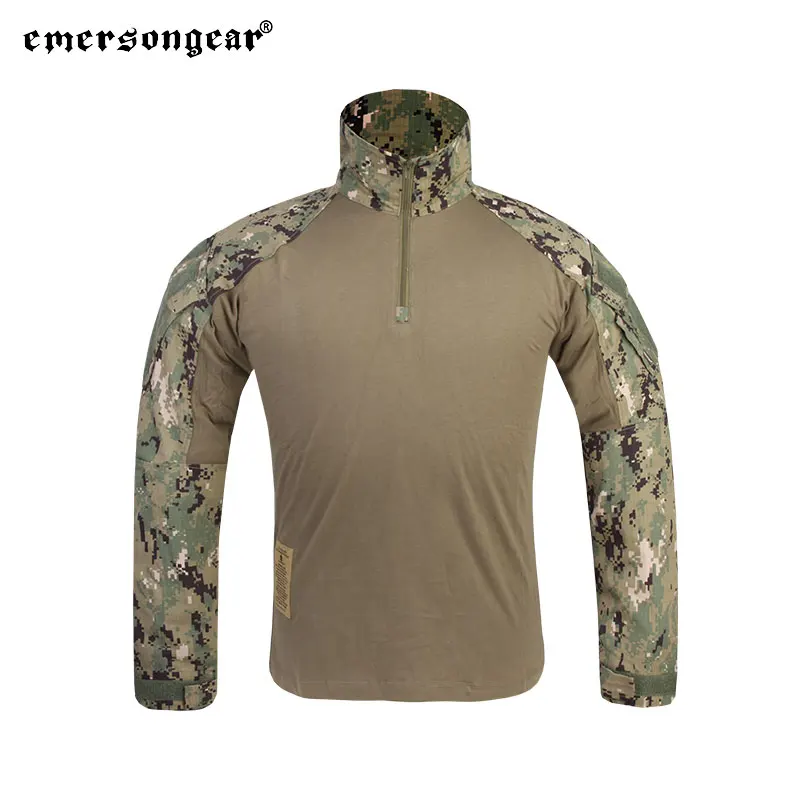 

Emersongear Tactical G3 Combat Shirt Mens T-shirts Hunting Airsoft Tops Clothing Camoflage Outdoor Sports AOR2