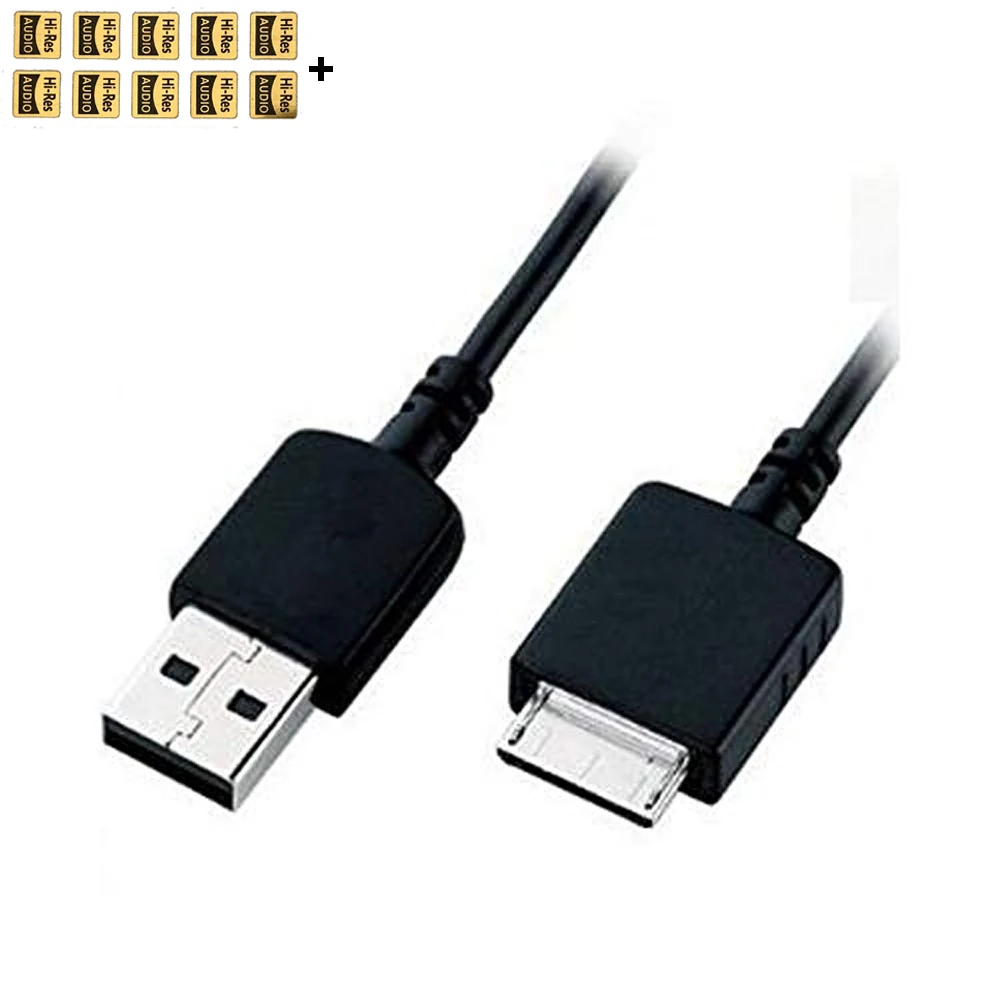 Cavo dati di ricarica per sincronizzazione dati USB per Sony Walkman NW-A55 A56 A57 A55HN A56HN A57HN NW-A25HN A27HN NW-A35 A45 NW-ZX300 ZX300A N