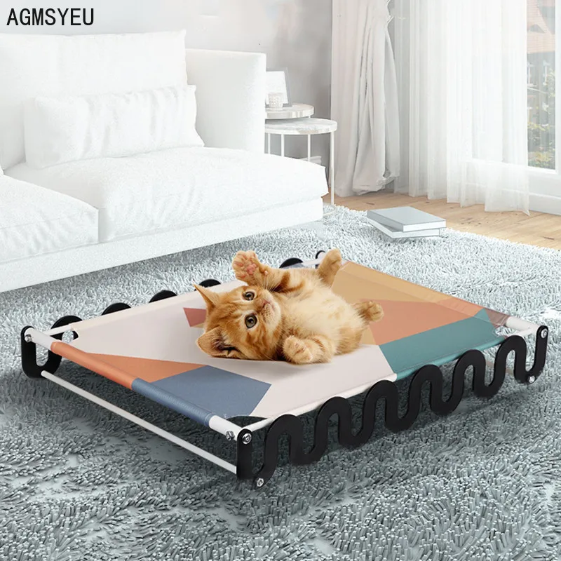 AGMSYEU Creative Pet Marching Mattress, cat and dog hammock, breathable, scratch-resistant and easy-to-clean pet supplies