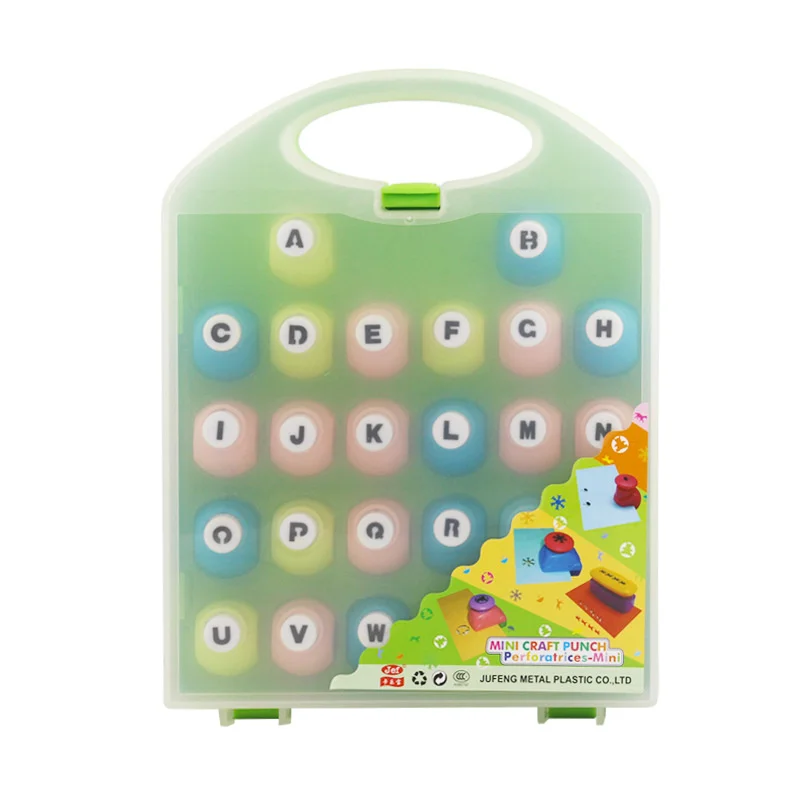 Punching Machine Letter Set Children's Punching Machine Student Embossing Machine Edging Handmade Diy Production Gifts