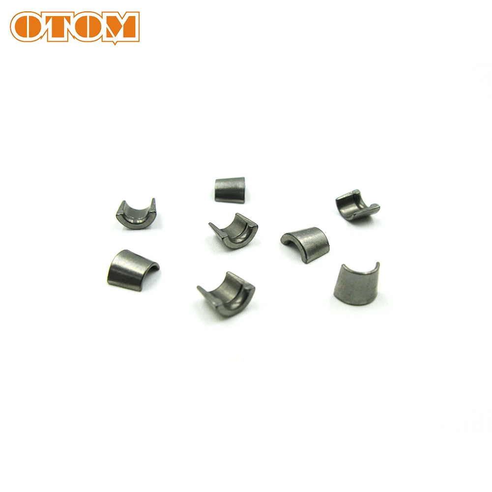 OTOM Motorcycle Valve Clamp Lock Clip Motocross Enduro Valve Clip Valve Cotter For HONDA CB-F CMX CRF Pit Bike Engine Accessorie