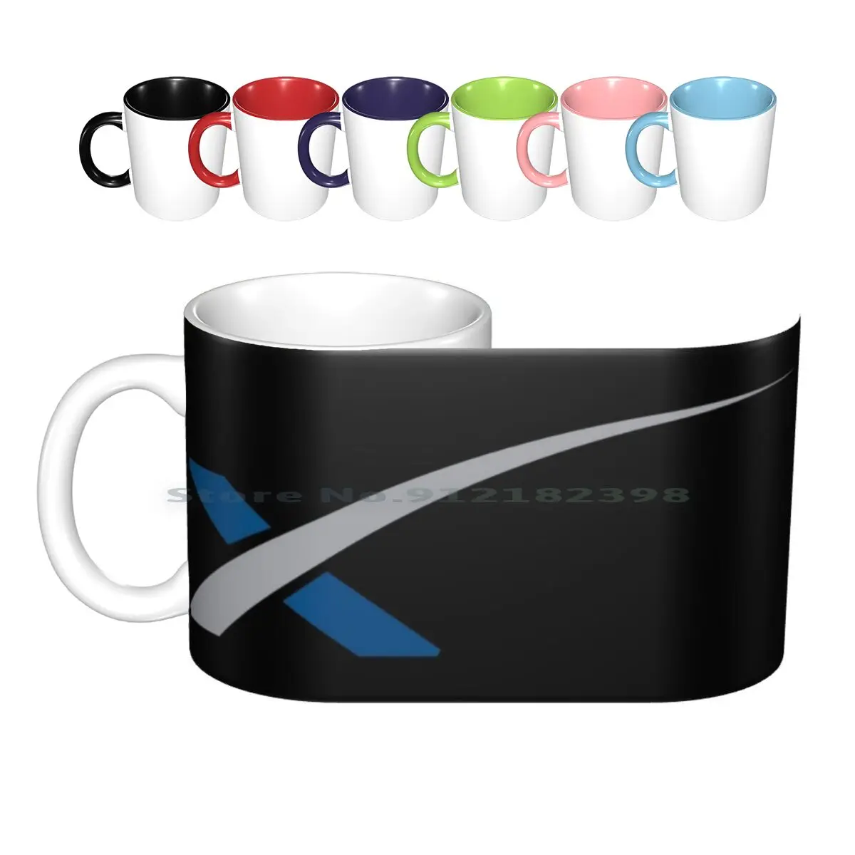 Spacex Logo Ceramic Mugs Coffee Cups Milk Tea Mug Occupy Spacex Logo Elon Musk Tesla Occupy Falcon9 Spacex Spacex Falcon Space