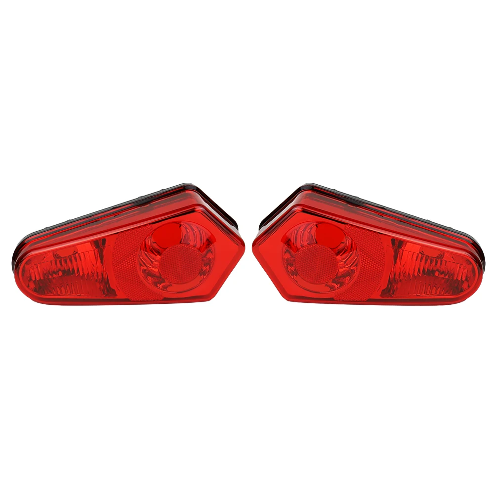 2X Tail Light Housing Rear ATV UTV Taillights Stop Lamp Shell For Polaris Sportsman RZR ACE 2005-2022 Replace 2411153 & 2411154