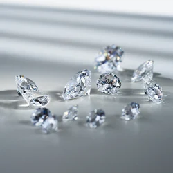 Szjinao 340PCS 0.8mm To 2.9mm Small Loose Stones Moissanite Gemstones D Color VVS1 Loose Beads Excellent Cut For Jewellery Ring