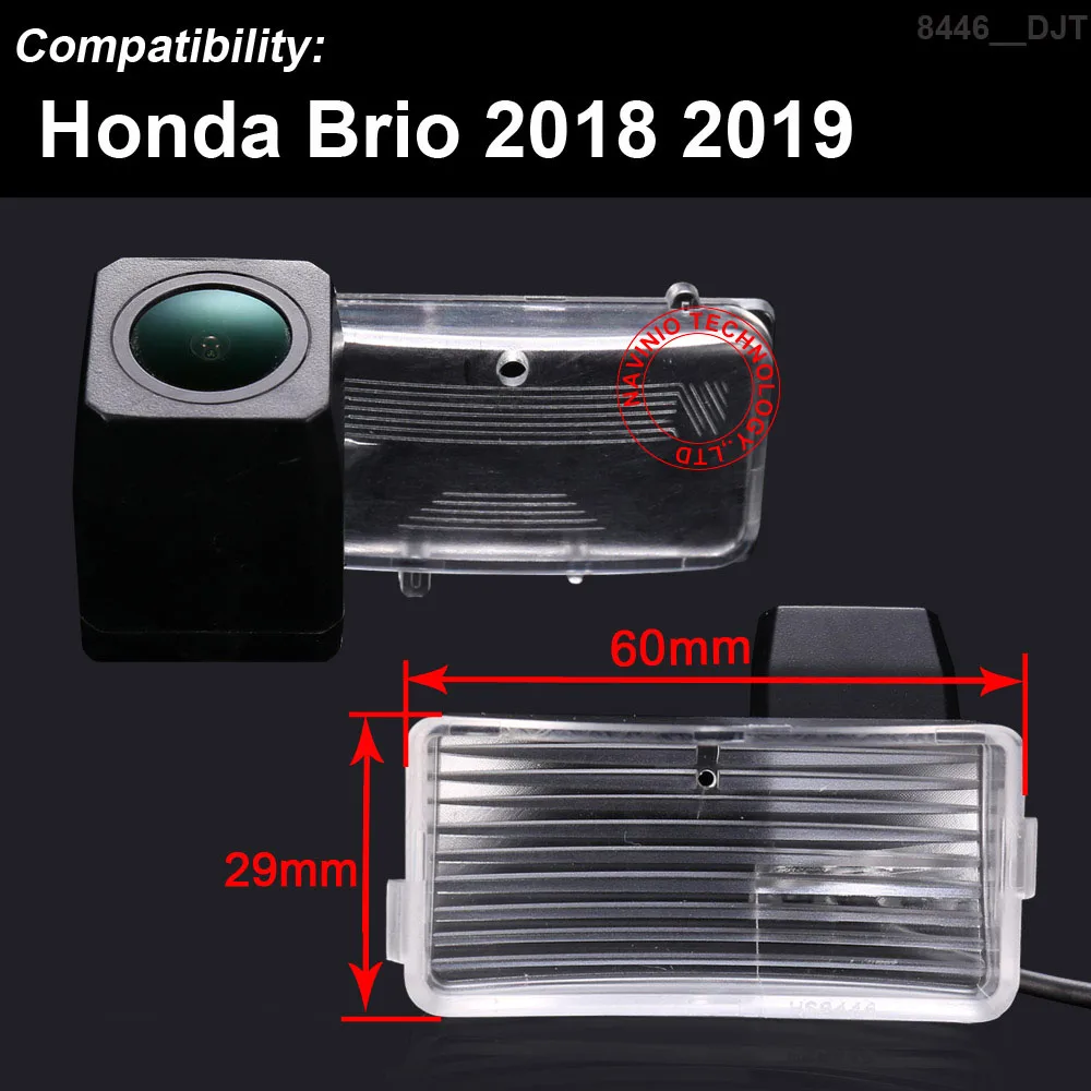 

1280*720 AHD CCD For Honda Brio Car Rear View Backup camera