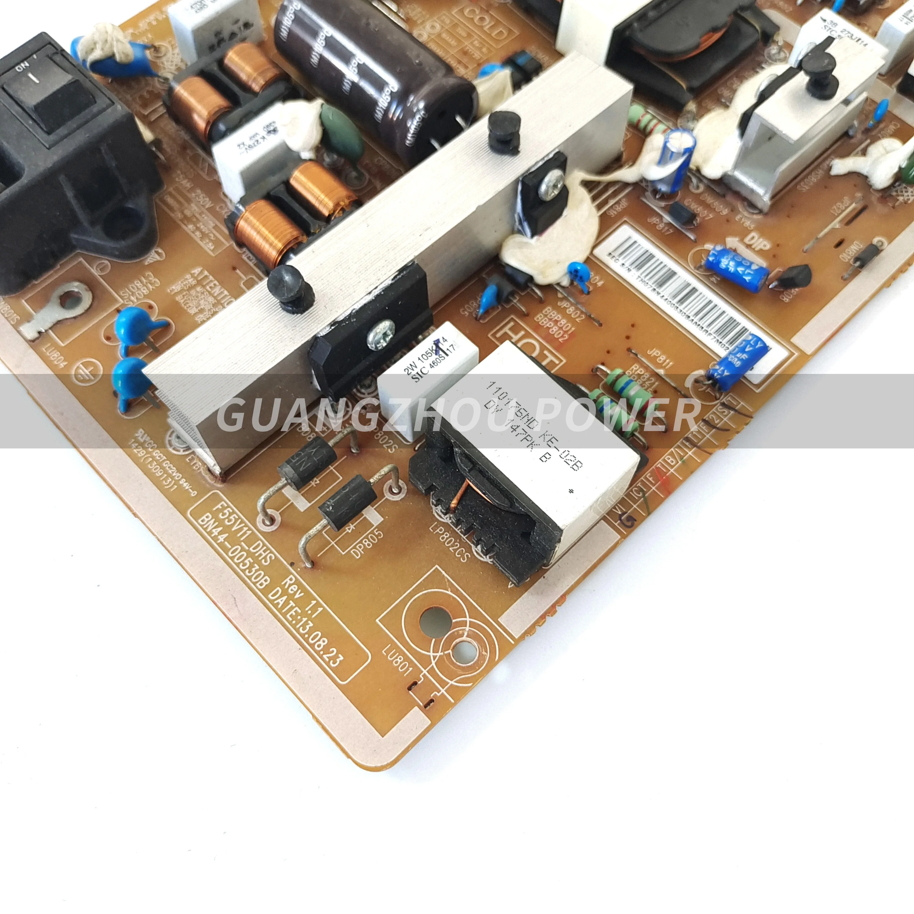 Placa de energia original do equipamento samsung tv BN44-00530B f55v1_dhs