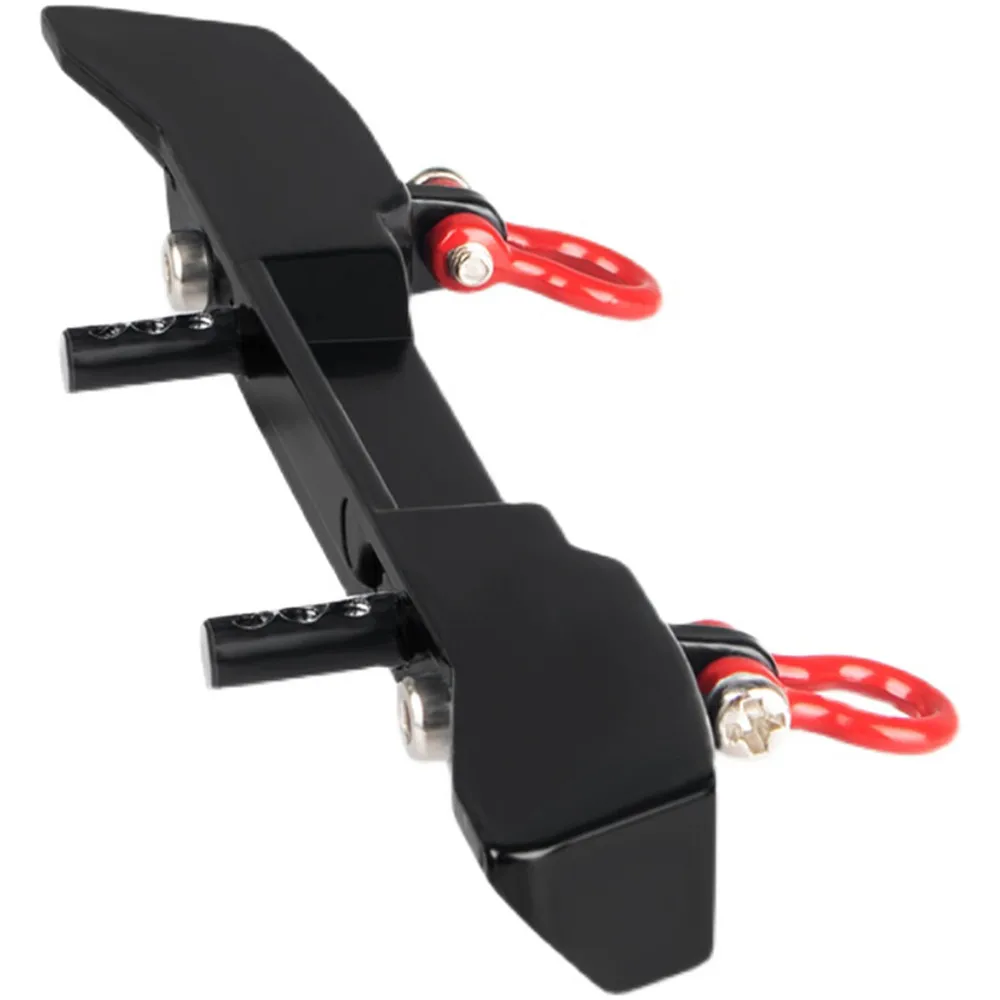 المصد المعدني الخلفي الحرس الخلفي مع حلقات D ل KYX RC نموذج سيارة محوري SCX24 JEEP RC ترقية أجزاء السيارة التبعي #3