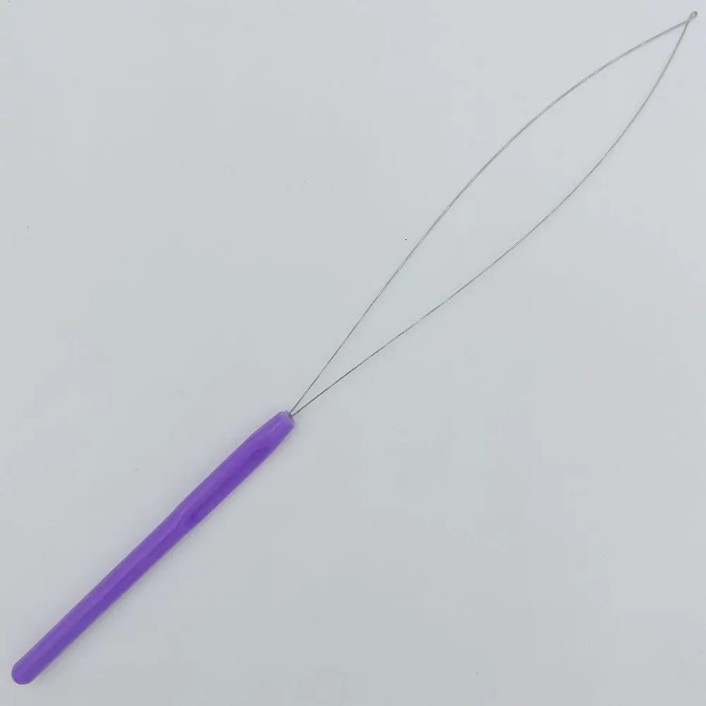 40 Pcs Plastic Hook Needle Loop Threader