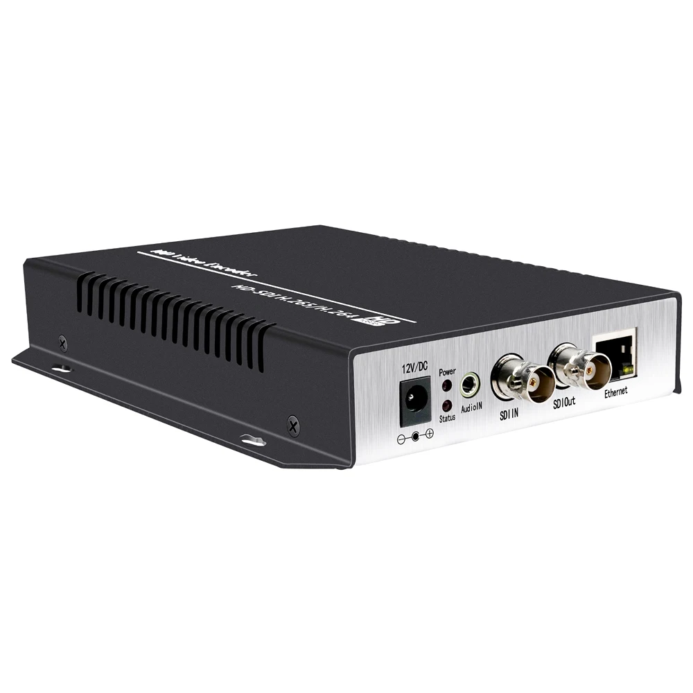 ISEEVY H.265 H.264 SDI Video Encoder SDI to IP Streamer support RTMP RTMPS RTSP UDP RTP SRT HTTP and Facebook Youtube Wowza