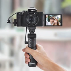 ​Multi-function Remote Control Camera Grip Handheld Selfie Tripod For PanasonicDC-G100/G110/GH5/GH5S/G9/G90/G91/G95  DMC-G80/G81