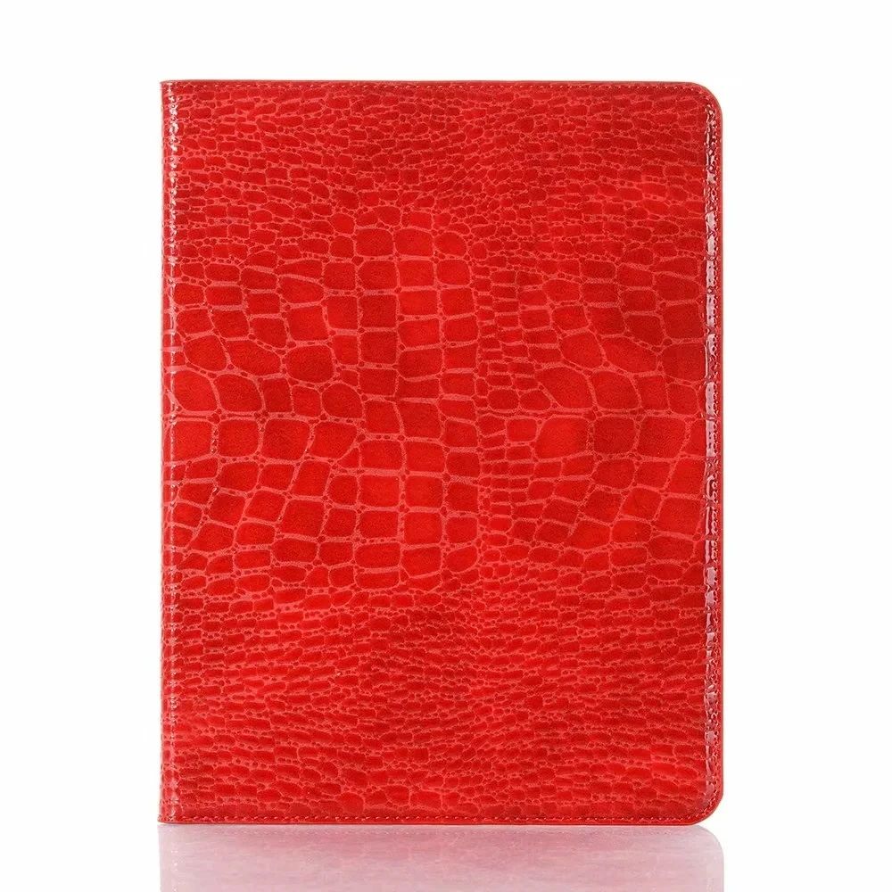 For iPad Pro 11 inch Case for iPad Air 4th 10.9'' Women PU Leather Crocodile Smart Cover Folio Stand Card Pen Holder