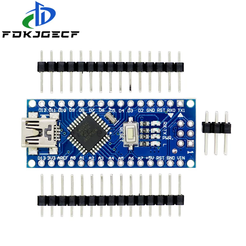 1PCS Nano 3.0 Controller Development Board CH340 driver ATMEGA328 ATMEGA328P With the bootloader for arduino With Mini USB Cable