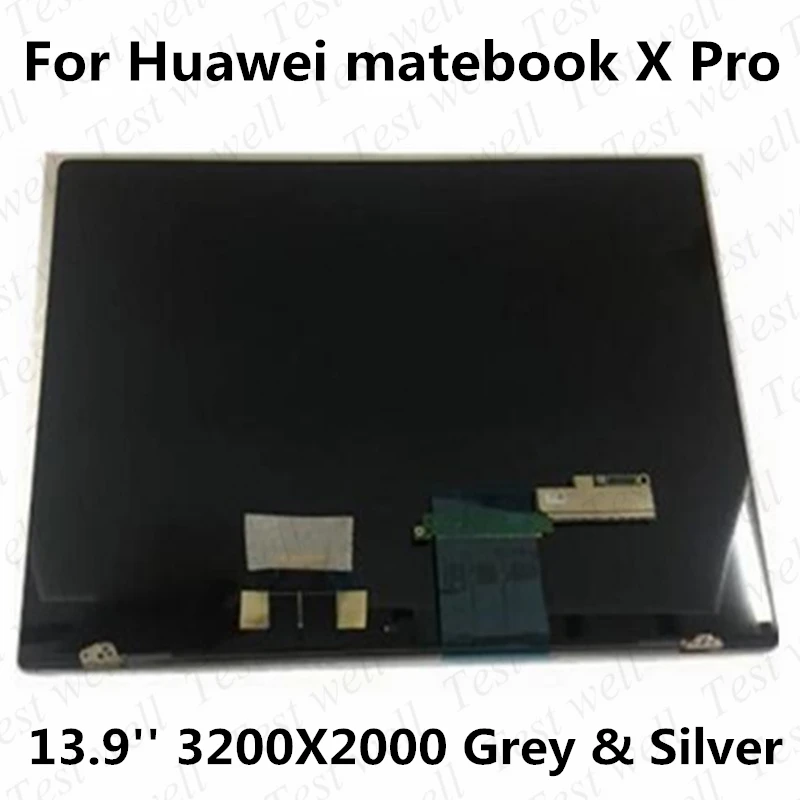 Original For Huawei matebook X Pro MACHC-WAE9LP assembled 13.9-inch upper half touch screen LCD screen LPM139M422 2018 2019