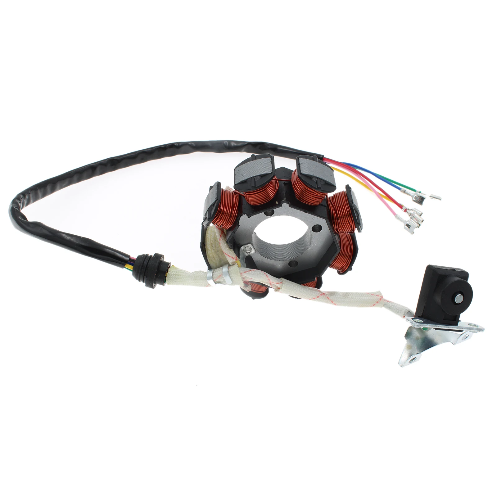 8 Pole  Coil AC Ignition  Magneto Stator Fit For CG 125cc 150cc 250CC Quad ATV  Go Kart Scooter  Dirt Bike