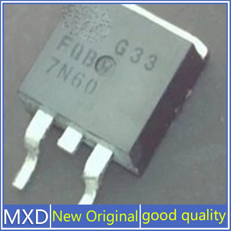 

5Pcs/Lot New Original FQB7N60 FQB 7N60 TO-263 Patch Field Effect Transistor Good Quality