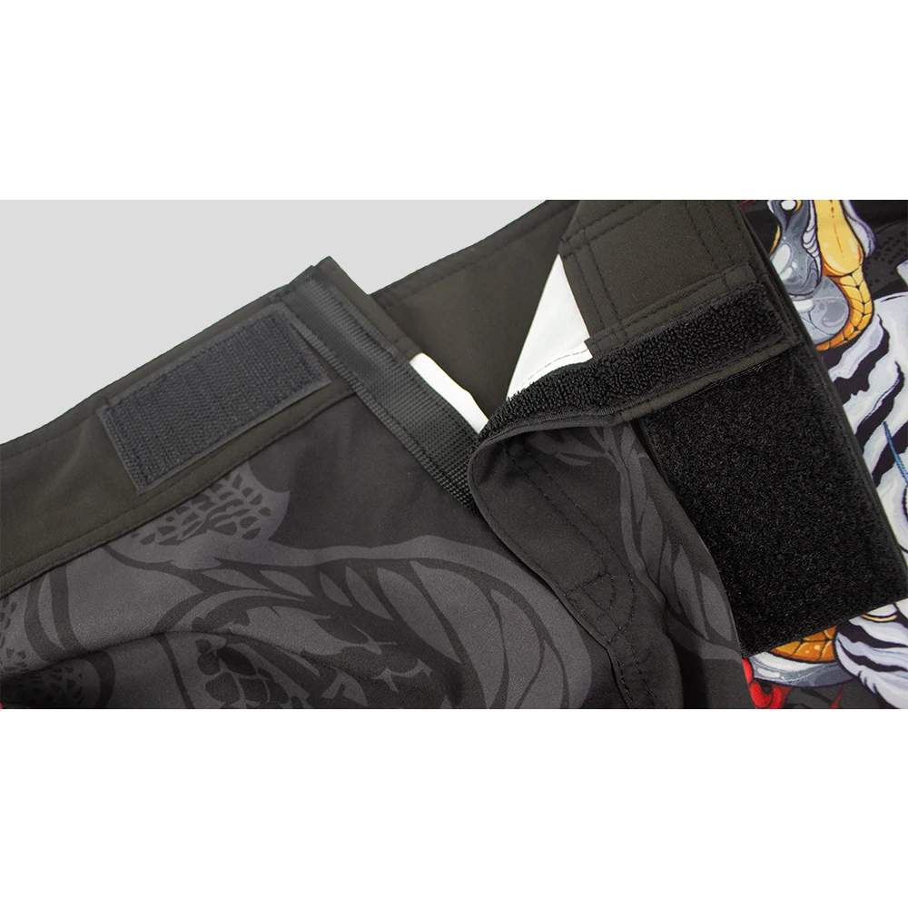 Pantalones cortos de boxeo MMA Jujitsu Fierce fighting para hombres, pantalones cortos de kickboxing MMA, pantalones cortos de boxeo Tiger Muay Thai