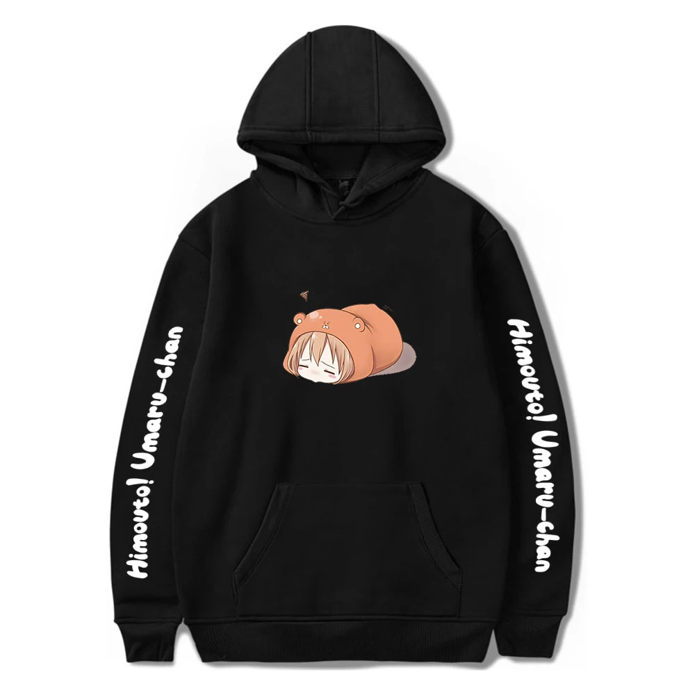 2021 Anime Himouto Umaru chan Hoodies Sweatshirts Men Woman Fashion Solid Hip Hop Hoody Male Brand Casual Clothes