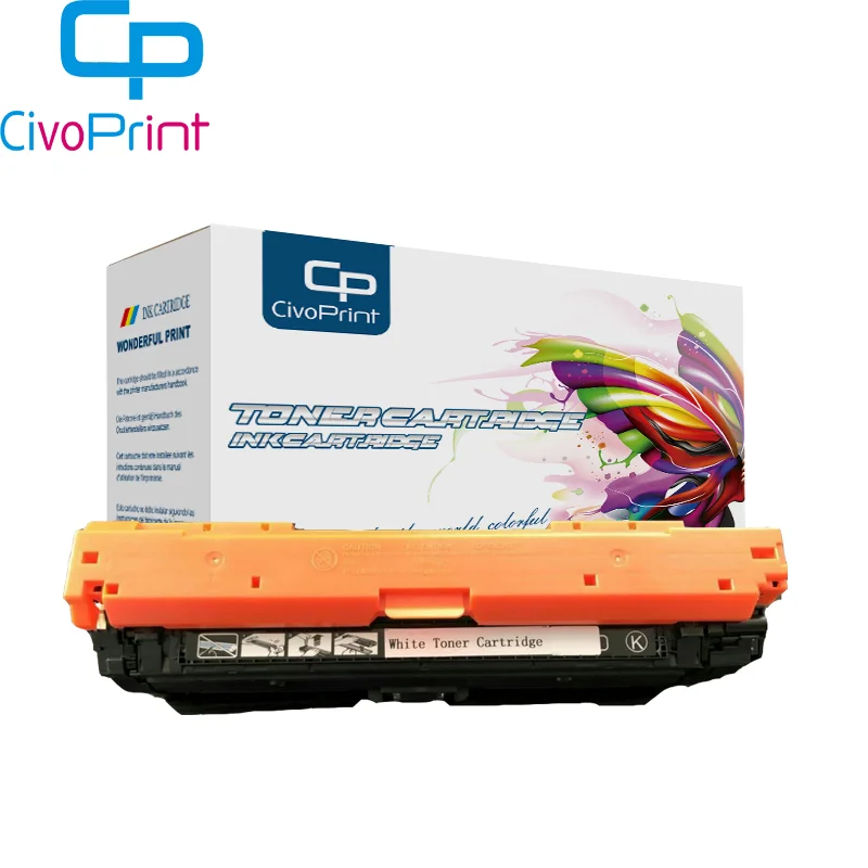 

Compatible 507A white toner Cartridge CE400A for HP Laserjet Enterprise m575 m575f m575c m575dn m570 m570dn m570dw m551 m551n