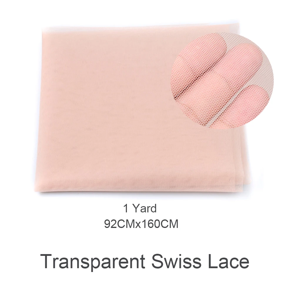 Transparent Hd Spitze Net Für Perücke Machen Spitze Vorne Perücke Caps 1 Yard Schweizer Spitze Net Verschluss Perücke Caps Haarnetz spitze Material